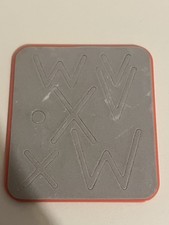 Embossing Shape Letters W X Y