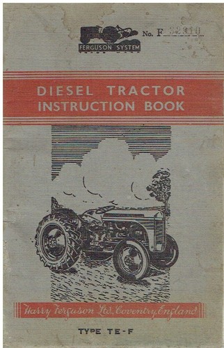 Ferguson f20 diesel - diesel, tractor