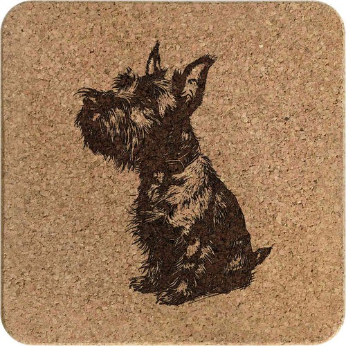 Scottish terrier portrait - 'scottish,