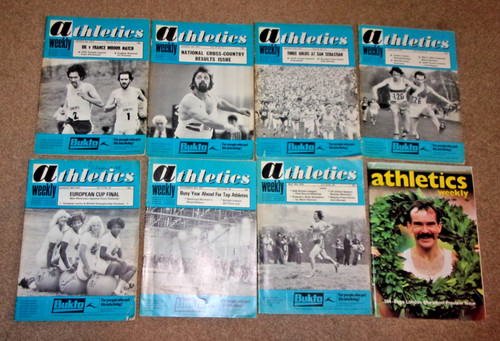 Athletics weekly magazines - weekly, x