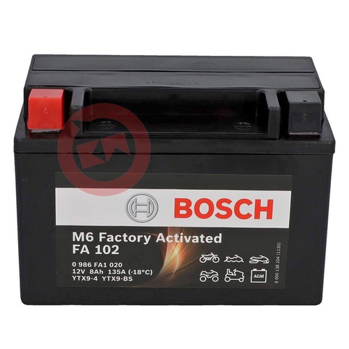 Sealed bosch battery ytx9 - sealed,