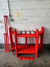 SCAFFOLD TOWER 4' X 2'6"   DIY   19'6ft WORKING HEIGHT, PPC SAFETY ORANGE TOWERS