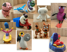 McDonald Burger King and Other Small Toys Children Pre-filled Toys  Cake Toppers