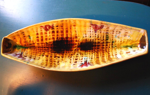 Vintage drip glaze italy 1950s - vintage,