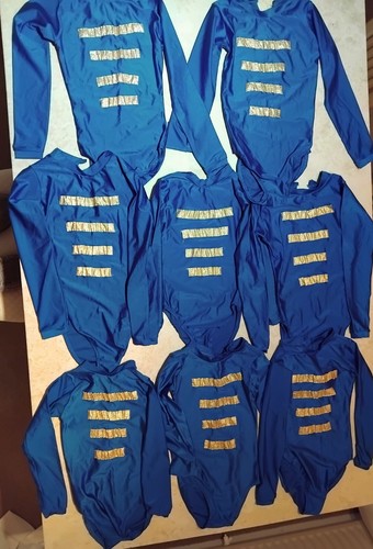 Dance lycra royal blue - ,