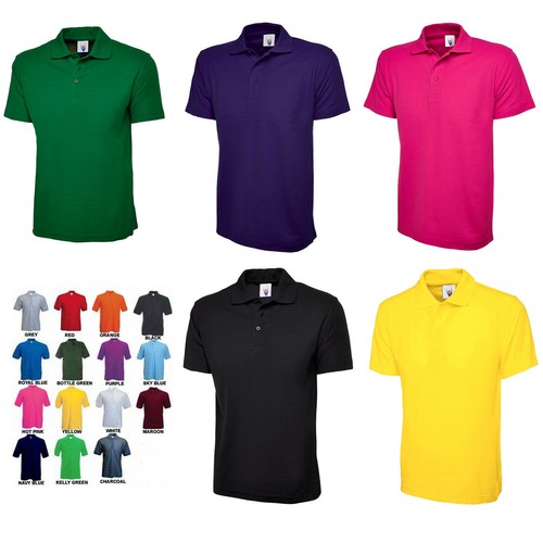 Womens plain classic polo - classic, t