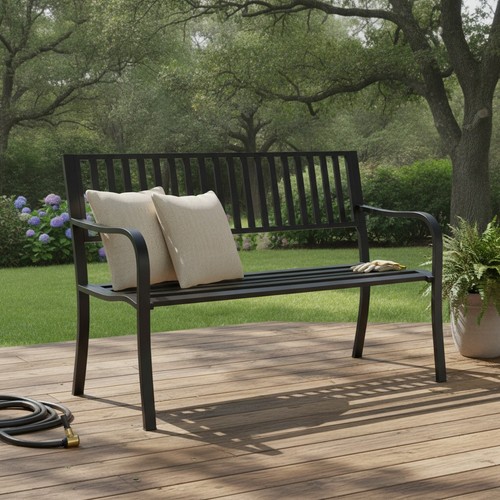 Garden bench seater - bench, outdoor