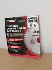 trend tools csb/16524t trend wood cordless circular saw blade 165mm x 20mm x 24t