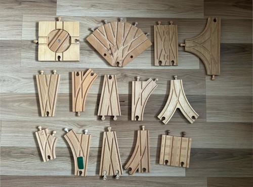 Brio compatible wooden train