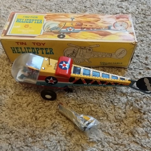 Friction helicopter vintage - friction,