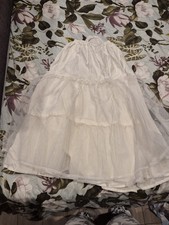 Laura Ashley White Cotton Lace