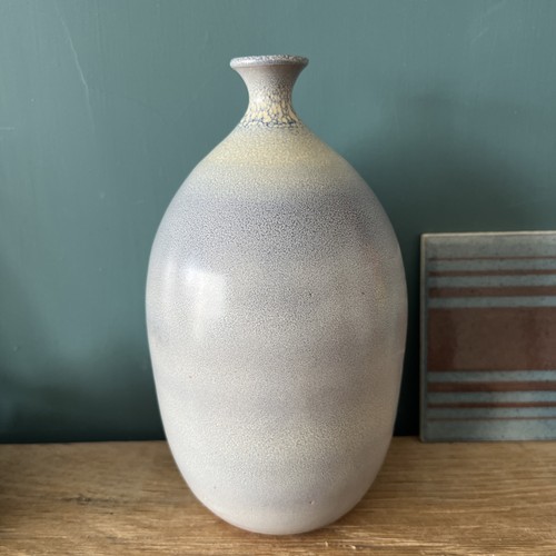 Vintage studio pottery vase - pottery,