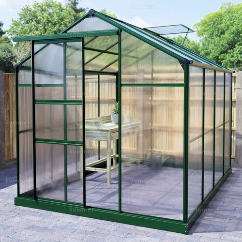 Aluminium greenhouse with - aluminium,