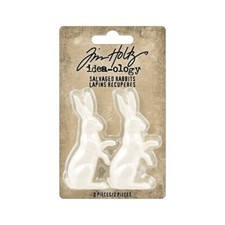 NEW Tim Holtz Idea-ology Easter Salvaged Rabbits