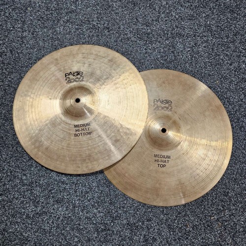 Hat cymbals paiste 2002 - 14",