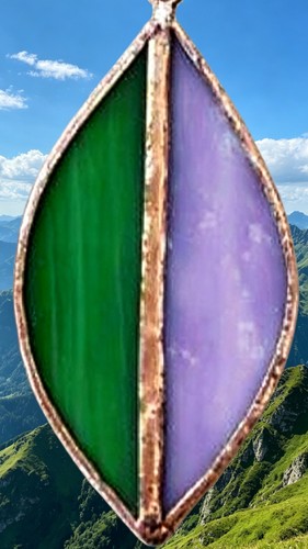 Purple lavender green - purple,