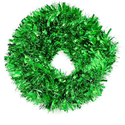 Tinsel christmas tree - tinsel, home