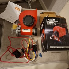 FARBIN 12V Horn Loud Air Horn Kit with Relay Train Horn for Truck Car Motoroycle