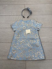 Rachel Riley Girls Dress & Matching Headband Age 3 Years - BNWT
