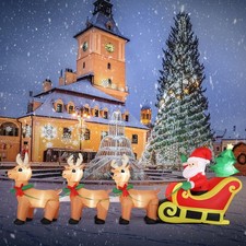 Christmas Inflatable Santa &