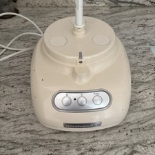 KitchenAid Food Processor 5KFPM770BAC0- Motor Base Only In Cream/Tested/Working.