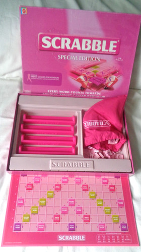 Scrabble special breast cancer - scrabble,