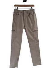Mini Velvet Cargo Trousers