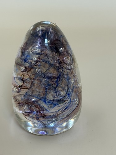 Vintage beautiful glass egg - glass,