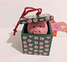Percy Pig  Bauble Present Box M&S  Hanging Xmas Christmas Decoration