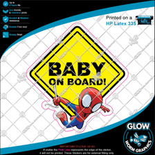 Spiderman Baby On Board Child
