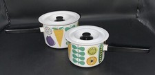 Wärtsilä Finel Vegeta Saucepan Set Retro Scandinavian Esteri Tomula & Kaj Franck