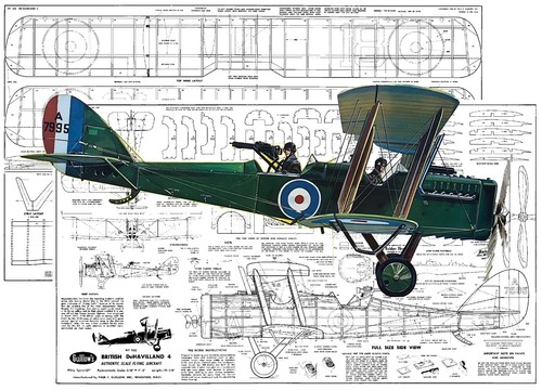 Guillows model airplane plans - airplane,