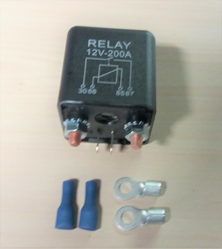 Split charging relay - relay, heavy