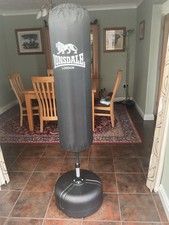 Lonsdale Freestanding Inflatable Boxing Punch Bag with Stand