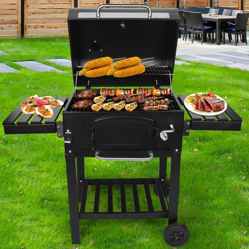 Garden barbecue smoker burner - barbecue,
