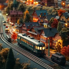 Garden Outdoor Railway Lights