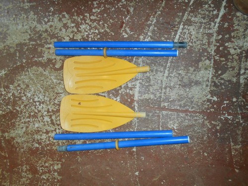 Two oars paddles for boat - , or