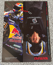 Rare Original from 2000 Magazine ADVERT Picture Aiwa James Haydon MiniDisc Ad