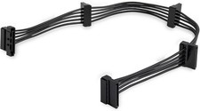 StarTech.com 15.7 in (400 mm) SATA Power Splitter Adapter Cable - M/F - 4x