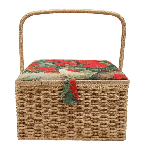 Sewing basket organizer dual - sewing,