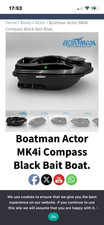 boatman bait boat mk4i