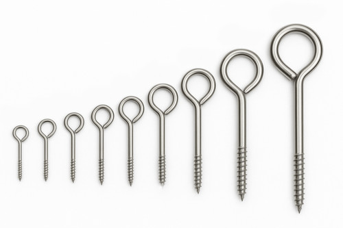Screw eye hooks - in,
