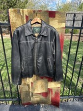 Vintage Orvis Leather Jacket L