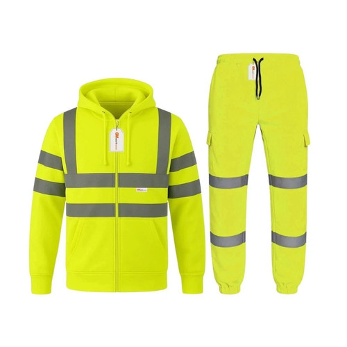 Vis zip hoodie - zip,