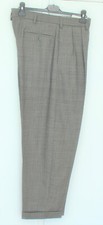 Men's 1950s Peg Trousers Grey Prince of Wales Rockin Rockabilly pegs Rock & Roll