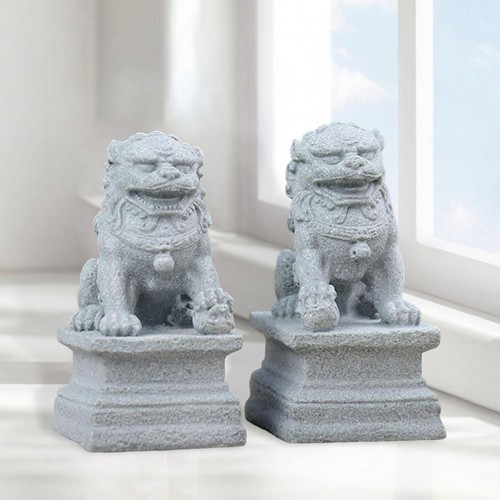 Chinese style 2pcs lions - 2pcs,