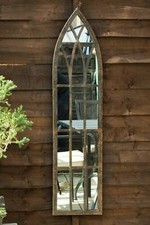 Large Garden Wall Mirror Metal