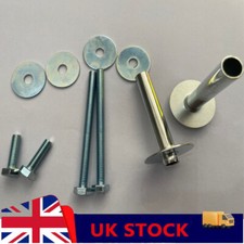 Leg shield bolts and spacers