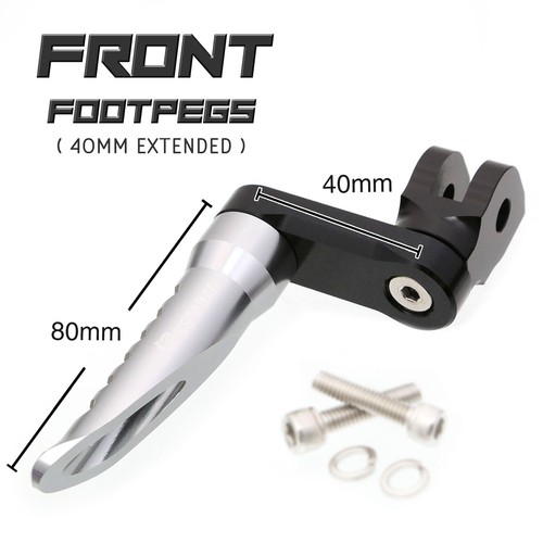 Titanium ranger front - front, foot