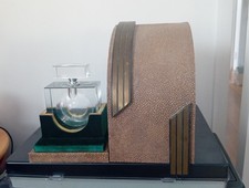 Art Deco Glass Scent Bottle